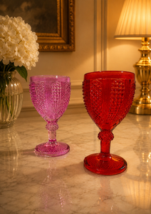 Frascos Redondos de Vidrio para Velas con Tapa, Rojo y Azul, Decoración del Hogar, Diseño Artístico - Product Image 3
