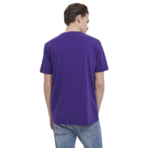 T-shirt de sport pour homme, coupe classique, 100 % coton, jersey uni, écologique, logo personnalisé, respirant, anti-plis, vente en gros - Product Image 4