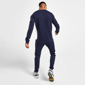 Mens <b>Workout</b> Tracksuit Long Sleeve Full Zip <b>Hoodie</b> Jogger Sweat Suit Running Set Custom Design Low Price No Tariff Applied - Product Image 2