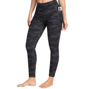 Leggings Deportivos para Mujer, Más Vendidos, Color Sólido, Diseño con Pedrería, Elásticos en 4 Direcciones, Transpirables, Personalizables OEM - Product Image 4