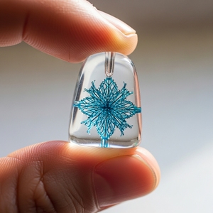 Résine époxy transparente comme du cristal pour la fabrication de bijoux, haute transparence, résistante aux UV, sans bulles, résine de moulage décorative - Product Image 2