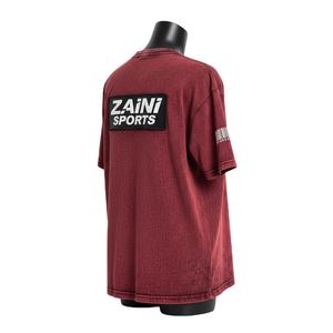 T-shirt femme délavé à l'acide en coton jersey premium GSM, couleur vintage douce, avec impression de logo personnalisé en silicone - Product Image 5