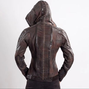 Blouson de moto en cuir véritable, personnalisable, décontracté, avec fermeture éclair, robuste, imperméable et respirant – Meilleure vente à prix réduit - Product Image 1