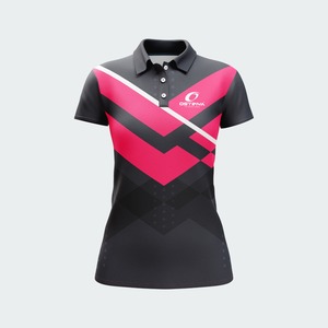 Fabricante Profesional de Camisetas Polo para Mujer con Color Personalizado, Servicio OEM, Logotipo Personalizado, Poliéster/Algodón Transpirable, MOQ Bajo - Product Image 2