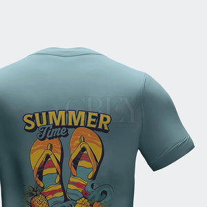 Camiseta Premium Personalizada con Impresión, Ecológica, Transpirable, de Poliéster/Algodón, Impresión Serigráfica, Alta Calidad, Manga Corta, Casual - Product Image 5