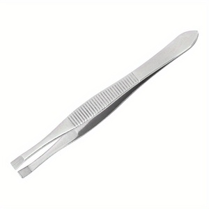 Eyebrow Tweezers <b>Pointed</b> Tip Modern Style Durable Hair <b>Removal</b> <b>Tool</b> for Perfect Eyebrow Shaping and Facial Grooming - Product Image 3