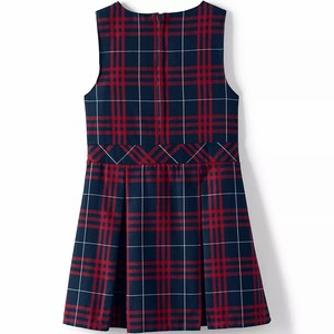 Uniforme Escolar de Primaria, Blusa a Cuadros hasta la Rodilla, Personalizable, Uniforme para Niñas - Product Image 3