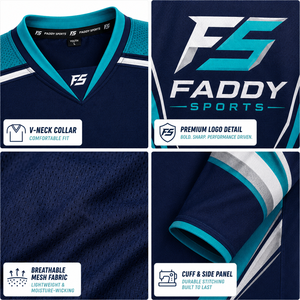 Ensemble de maillots de hockey sur glace sublimés personnalisés, vente en gros, uniforme de hockey sur glace professionnel respirant pour équipe, kit complet avec chaussettes et shorts - Product Image 4