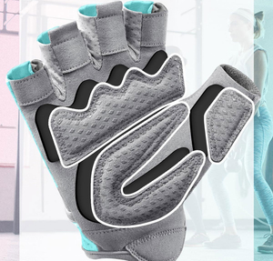 Custom <b>Half</b> Finger Gym Weightlifting Gloves Breathable Lightweight Non <b>Slip</b> Workout Exercise Fitness Weightlifting Gloves - Product Image 2