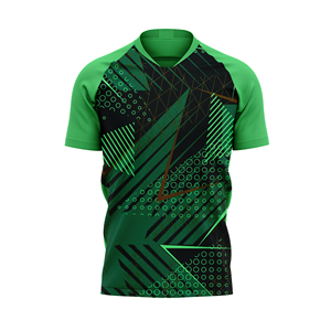 เสื้อฟุตบอลแบบยูนิเซ็กซ์ เสื้อกีฬา ระบายอากาศ แห้งเร็ว น้ำหนักเบา สำหรับฝึกซ้อมและแข่งขัน ผลิตจากผ้าฝ้าย 100% - Product Image 2