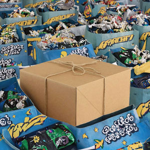 Personalized <b>Kraft</b> Paperboard Gift <b>Boxes</b> with UV Printed Coating and Recyclable Material for Candle and Picture Frame Packaging - Product Image 3
