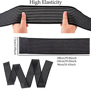 Bandes de compression pour genoux pour le squat, le powerlifting, le crossfit, l'entraînement, le deadlift, la musculation, protection professionnelle - Product Image 5