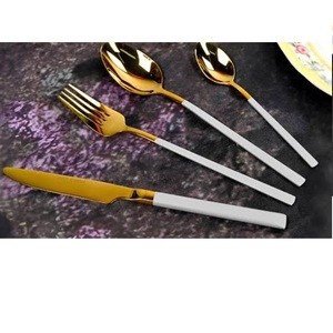 Juego de Cubiertos Decorativos Hechos a Mano, Duraderos, de Alta Calidad, Personalizados, para Cocina, Artículos de Catering, Juego de Cubiertos Metálicos - Product Image 6
