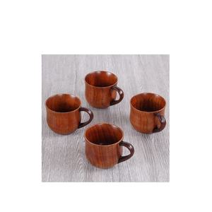 Mug en bois artisanal élégant, tasse à café ou à thé rustique en bois, mug à thé réutilisable écologique, cadeau, accessoires pour la maison, l'hôtel, les boissons - Product Image 6