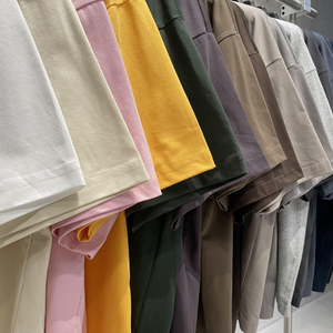 Camiseta Oversize de Hombre al por Mayor, de Gran Gramaje y Corte Holgado, con Logotipo Personalizado, Camiseta Casual Premium - Product Image 5