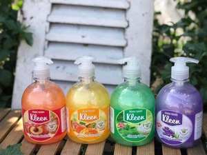 Jabón Líquido Ecológico para Manos KLEEN de 500ml, Aroma a Té Verde, Hecho en Vietnam, Venta al Por Mayor - Product Image 2