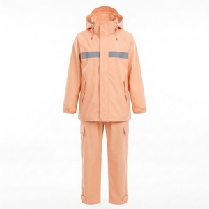 Traje Impermeable de Seguridad Profesional, Resistente, Transpirable, Reflectante, Unisex, Ropa de Trabajo, Traje de Lluvia Premium - Product Image 1