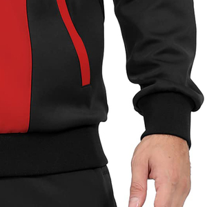 Ensemble de survêtement deux pièces pour homme, vêtements d'hiver pour adultes, coupe confortable, vêtements de sport, style zippé, survêtement slim pour homme - Product Image 4