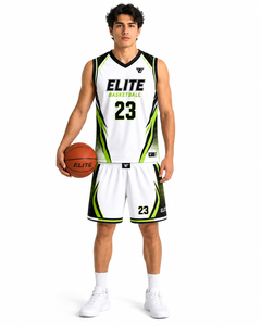 Uniforme Deportivo de Baloncesto para Hombre de Alta Calidad, Conjunto de Jersey Transpirable de Malla con Logotipo Personalizado e Impresión de Número de Jugador - Product Image 2