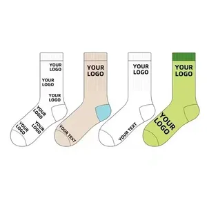 Chaussettes de baseball personnalisées, anti-transpiration, compression, antibactériennes, nylon/coton, hauteur genou, chaussettes d'équipe, OEM ODM, vente en gros, usine - Product Image 5