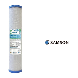 Filtre à eau en carbone de noix de coco durable conforme à la norme californienne Prop 65, 20 pouces, fraîcheur toute l'année - Product Image 1