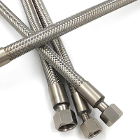 Tuyau flexible tressé en acier inoxydable du fabricant antidéflagrant et résistant au feu avec raccords de tuyaux de qualité 316L