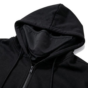 Pasamontañas de Invierno de Alta Calidad de Fábrica OEM, con Cierre, Personalizado con Logotipo Bordado en 3D, Forro Polar Cálido y Resistente al Viento, Estilo Ninja - Product Image 5