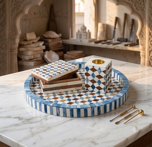 Ensemble de brûleurs d'encens Bakhoor CMC sur mesure, 3 nouveaux designs, Mabkhar Oud en os pour usage religieux, écologique, fait main - Product Image 1