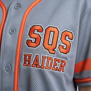 Personnalisation - Maillot de baseball personnalisé avec nom, logo et numéro - Hommes, femmes, jeunes - Broderie personnalisée - Product Image 5