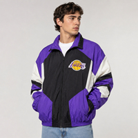 Veste coupe-vent vintage unisexe personnalisée, veste anorak avec logo personnalisé, veste coupe-vent de style sportif pour hommes, veste softshell pour le basketball