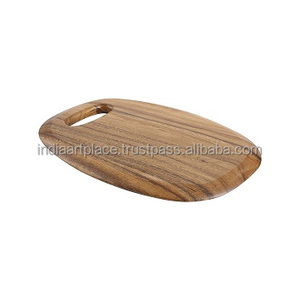 Planches à découper en bois d'acacia planche à découper à grain en bout de bloc cuisine en bois OEM personnalisé Hot Box Wrap Logo Time Packing Piece Pcs - Product Image 1