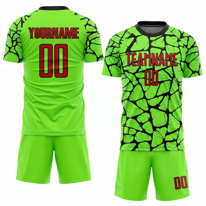 Tenue de football de haute qualité, respirante, à séchage rapide, ensemble d'uniformes d'équipe personnalisés, légers, unisexes, pour le sport et le football - Product Image 4