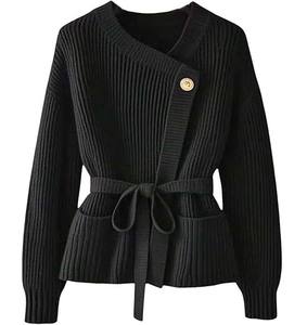 Suéter Retro a Cuadros para Mujer, Talla Grande, Tejido con Patrón, Jersey Colorido, Moda de Invierno para Señoritas - Product Image 1