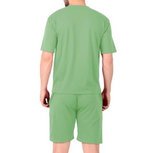ชุดเสื้อยืดถักสีพื้นสำหรับผู้ชาย - Product Image 3