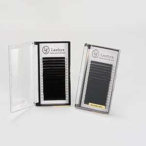 Extensions de cils plates [Lashya] pour application professionnelle, épaisseur 0,20 - Product Image 1