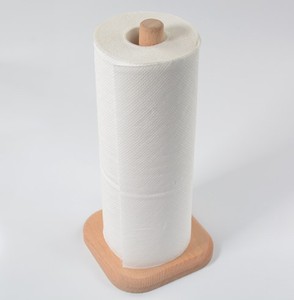 Rouleau d'essuie-tout de cuisine de haute qualité, 2 plis, sans peluches, absorbant, jetable, recyclable, doux, écologique, pour usage commercial - Product Image 3