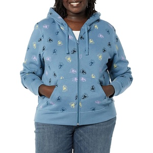 Econex Sports 2025 Custom Made Ladies Crop HoodieBreathable Zipper Winter Casual Wear Long Heat Transfer Printing Adult - Product Image 5