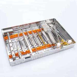 Kit de Implantes Dentales de 12/18/26 Piezas con Bandeja de Esterilización, Instrumentos de Implantes Dentales de Dentavex - Product Image 6