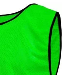 OEM Custom High Quality Lightweight Breathable Mesh <b>Football</b> Training <b>Bibs</b> Quick Dry 100% Polyester Soccer Pinnies Adult Unisex - Product Image 3