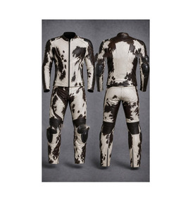 Traje de Motocross Personalizado para Hombre, de Cuero con Estampado de Vaca, Impermeable, de Secado Rápido, Ropa de Protección para Carreras, Verano e Invierno - Product Image 6