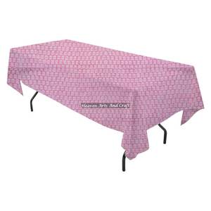 Nueva Manta Rectangular de Tela de Algodón de 60x90 Pulgadas con Estampado a Mano para Mesas de Comedor, Fiestas y Ocasiones Especiales - Product Image 1