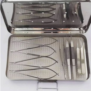 High Quality Micro Surgical <b>Instruments</b> Set Stainless Steel Surgical Grade Autoclavable Reusable Precision Surgical Kit CE ISO - Product Image 1