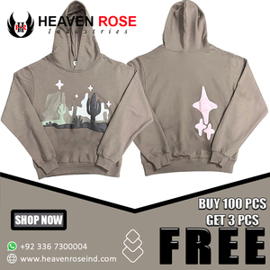 New Arrival Custom <b>Men's</b> Pullover Hoodie and Jogger Set Winter Hooded Tracksuit Screen Printed Cotton <b>Fleece</b> Casual Hoodie - Product Image 6