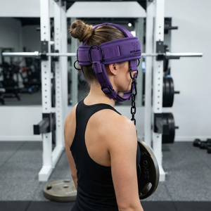 Professional Head <b>Harness</b> for Neck Strength Training Adjustable Heavy Duty Fitness Head Strap Neoprene Non-Slip Home Gym - Product Image 3