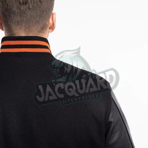 Chaqueta Varsity Vintage de Piel de Vaca de Alta Calidad, Resistente al Viento, para Hombre, Invierno, Mangas Largas, Transpirable, de Secado Rápido, Servicio OEM, Tallas Grandes - Product Image 2