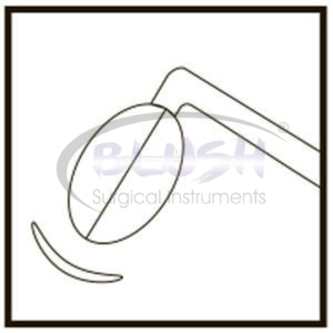 Instrumento Oftálmico Akahoshi Nucleus Sustainer para Cirugía de Cataratas, Herramienta de Estabilización de Núcleo de Lente por Blush Surgical - Product Image 4