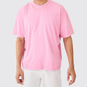 Camiseta Extra Grande para Hombre, Diseño Profesional Hecho en Pakistán, 100% Algodón, Transpirable, con Patrón a Cuadros, Alta Calidad, Precio Bajo en Oferta - Product Image 1