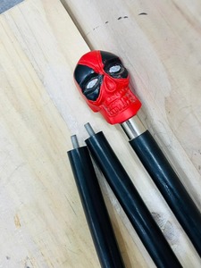 Canne de marche multifonctionnelle pliable en bois de rose à trois sections pour la remise des diplômes - Product Image 2