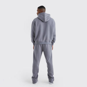 Conjunto de Sudadera con Capucha y Pantalones Deportivos Estampados de Talla Grande para Hombre, Ropa Urbana de Invierno Personalizada al por Mayor - Product Image 2