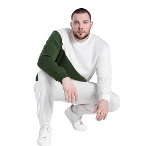 Sweatsuit <b>Dropshipping</b> Custom Logo Polyester Long Sleeve Hoodie Pants 2 Piece Set Jogging Suit Mens Track Suits - Product Image 2